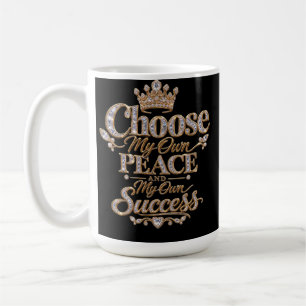 Kies Mijn Eigen Vrede en Succes Koffiemok