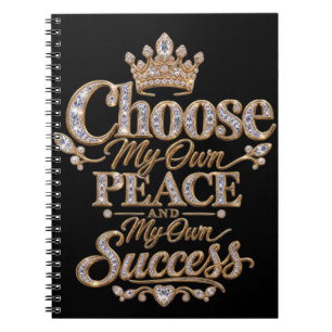 Kies Mijn Eigen Vrede en Succes Notitieboek