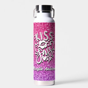 KIES MIJN SASS CUSTOM GLITTER TYPOGRAPHY WATERFLES