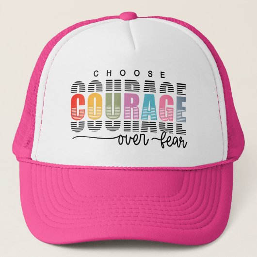 Kies Moed Trucker Pet (Voorkant)