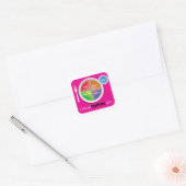 Kies MyPlate Sticker - Magenta (Envelop)