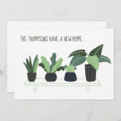 Kies Nieuw adres Verander Potentiële Planten Verpl Aankondiging (Voorkant / Achterkant)