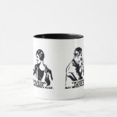 Kies nooit de neus van je vriend mok (Midden)