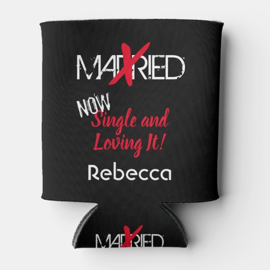 Kies nu uit en Houdend van het! Blikjeskoeler (Voorkant)