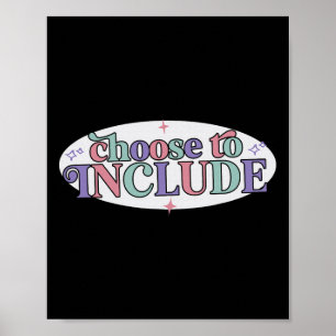 Kies om autisme van de leerkrachten in het speciaa poster