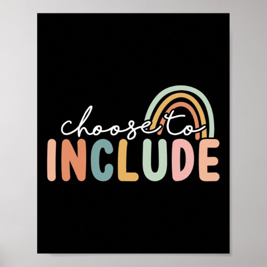 Kies om autisme van de leerkrachten in het speciaa poster (Voorkant)