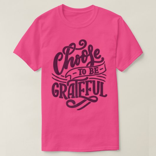 Kies om een goede Herfst voor kleding te zijn in h T-shirt (Design voorkant)