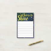 Kies om een lijst te maken post-it® notes (Op bureau)