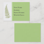 Kies om het even welk geperst Visitekaartje van he (Voorkant / Achterkant)