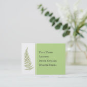 Kies om het even welk geperst Visitekaartje van he (Staand voorkant)