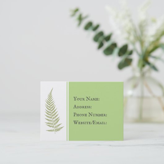 Kies om het even welk geperst Visitekaartje van he (Staand voorkant)