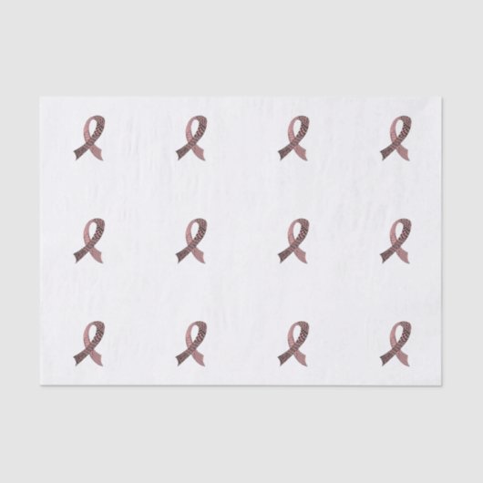 Kies om het even welk Lint van het Bewustheid van Tissuepapier (Voorkant)