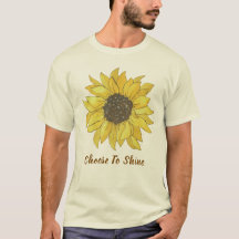 Kies Om Te Schijnen Zonnebloem Inspirerend Citaat