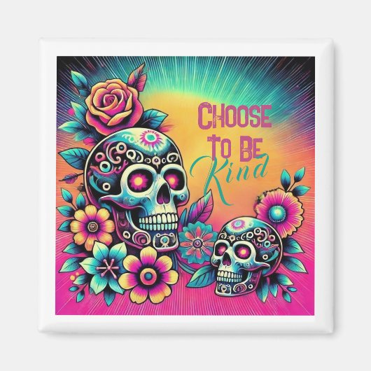 Kies om vriendelijk te zijn magneet (Voorkant)