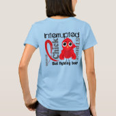 Kies Onderbroken 3 lijnen T-shirt (Achterkant)