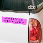 KIES OP JE, NOORD CAROLINA BUMPERSTICKER (Op Truck)