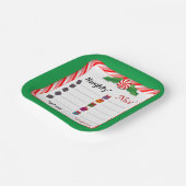 Kies partij! Ondeugend of Nice Papieren Bordje (Gebogen)