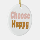 Kies Retro Lettering Kerst Ornament (Rechts)