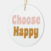Kies Retro Lettering Kerst Ornament (Links)