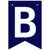 Kies Rood Wit Blauw Patriottisch 2 Laag Sjabloon Vlaggetjes (Tweede vlag)