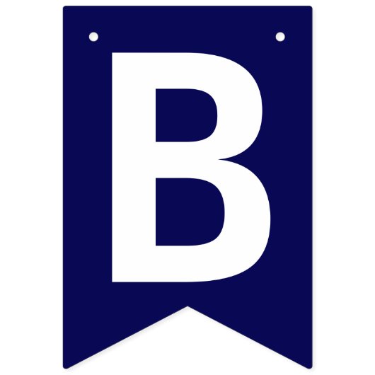 Kies Rood Wit Blauw Patriottisch 2 Laag Sjabloon Vlaggetjes (Tweede vlag)