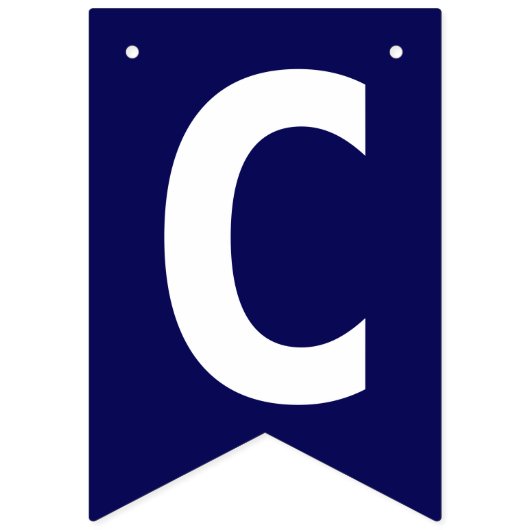 Kies Rood Wit Blauw Patriottisch 2 Laag Sjabloon Vlaggetjes (Derde vlag)