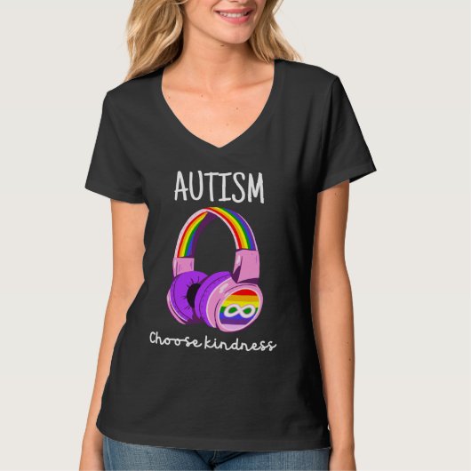 Kies Sind Autisme Awareness Sunflower Mama Vrouwen T-shirt (Voorkant)