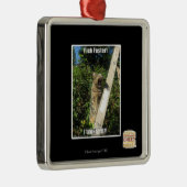 Kies sneller! metalen ornament (Rechts)