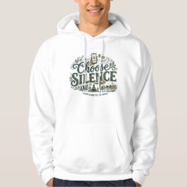 Kies Stilte Hoodie