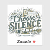 Kies Stilte Sticker (Vel)