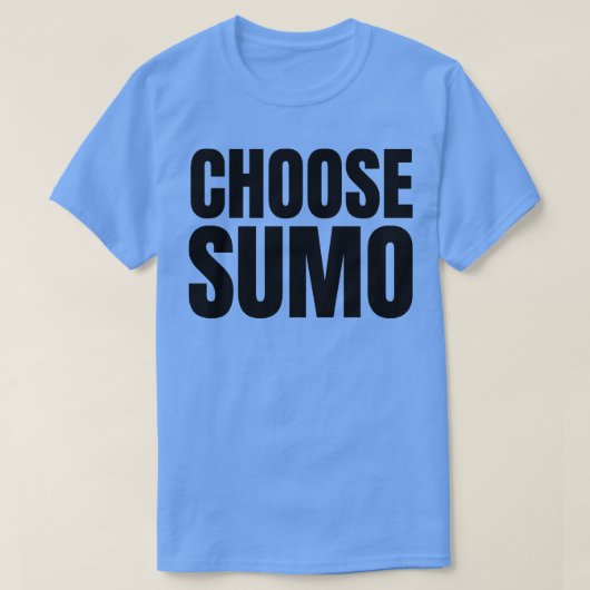 Kies Sumo T-shirt (Design voorkant)