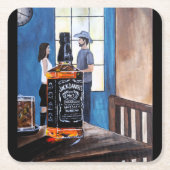 Kies Texas Schilderij van Alfred Fox Kartonnen Onderzetters (Voorkant)