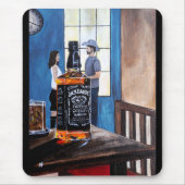 Kies Texas Schilderij van Alfred Fox Muismat (Voorkant)
