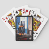 Kies Texas Schilderij van Alfred Fox Pokerkaarten (Achterkant)