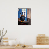 Kies Texas Schilderij van Alfred Fox Poster (Keuken)