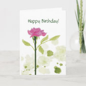 Kies toenam het Wenskaart van de Verjaardag uit Kaart (Voorkant)