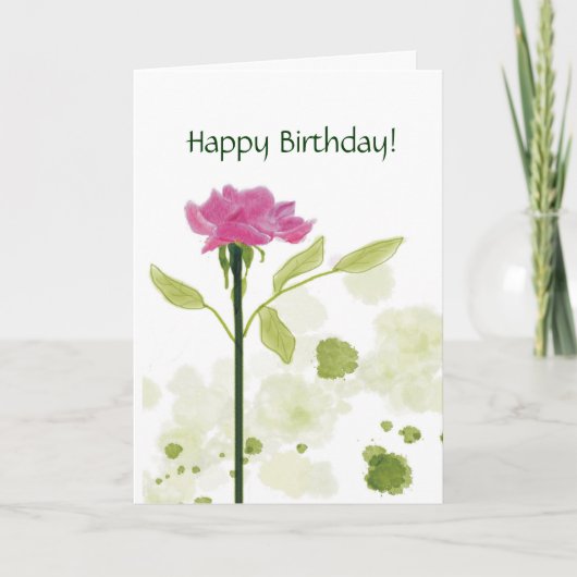 Kies toenam het Wenskaart van de Verjaardag uit Kaart (Voorkant)