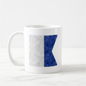 Kies uit 26 Waterverf Nautical Maritime Flags Koffiemok (Links)