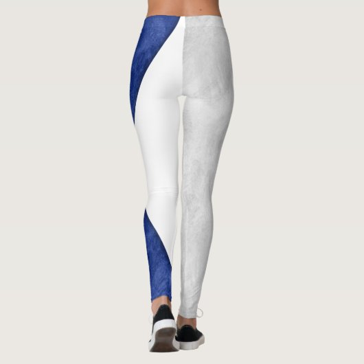 Kies uit 26 Waterverf Nautical Maritime Flags Leggings (Achterkant)