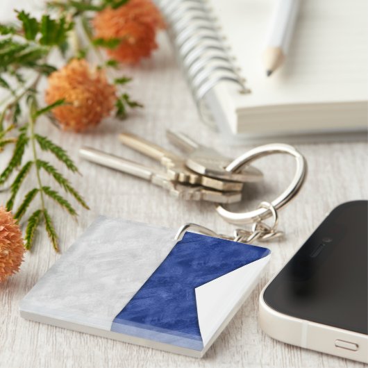 Kies uit 26 Waterverf Nautical Maritime Flags Sleutelhanger (Voorkant Rechts)