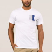 Kies uit 26 Waterverf Nautical Maritime Flags T-shirt (Voorkant)
