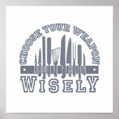 Kies uw aangepaste poster Weapon (Voorkant)