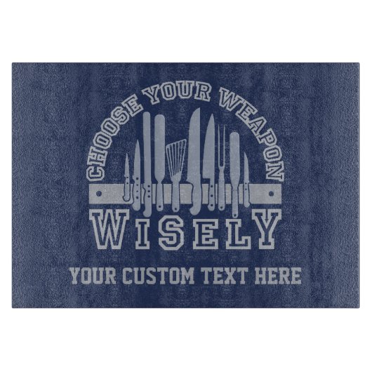 Kies uw aangepaste snijbord voor Weapon Snijplank (Voorkant)