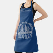 Kies uw aangepaste Weapon-naampagina's Schort (Insitu)