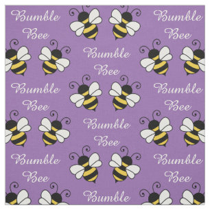 Kies uw achtergrond kleur bee patroon stof