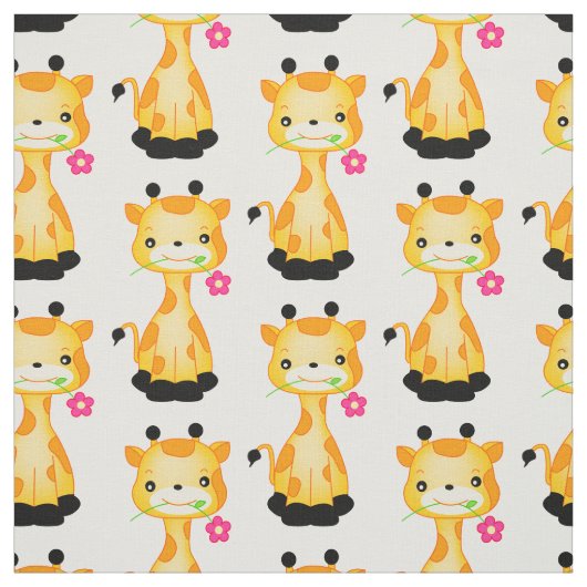 Kies uw achtergrond kleur Giraffe stof (Swatch)