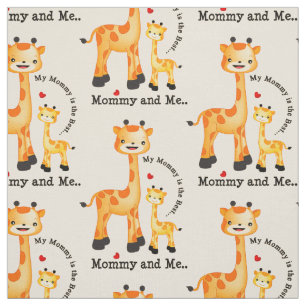 Kies uw achtergrond kleur Giraffe stof