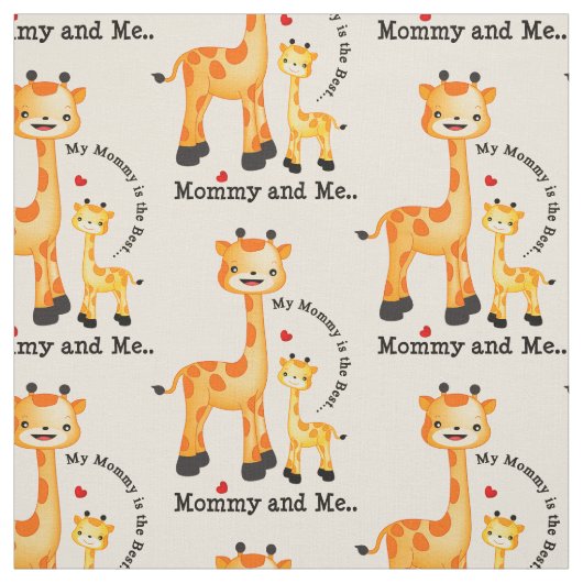 Kies uw achtergrond kleur Giraffe stof (Swatch)