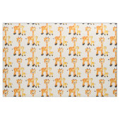 Kies uw achtergrond kleur Giraffe stof (Fat Quarter)