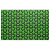 Kies uw achtergrondkleur Alien Print Fabric Stof (Fat Quarter)